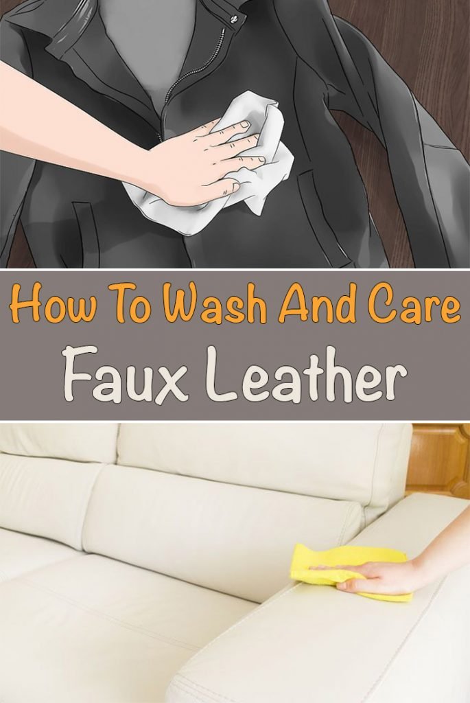 how to care for synthetic leather shoes