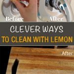 Clever Ways to Clean with Lemon