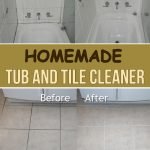 Homemade Tub And Tile Cleaner
